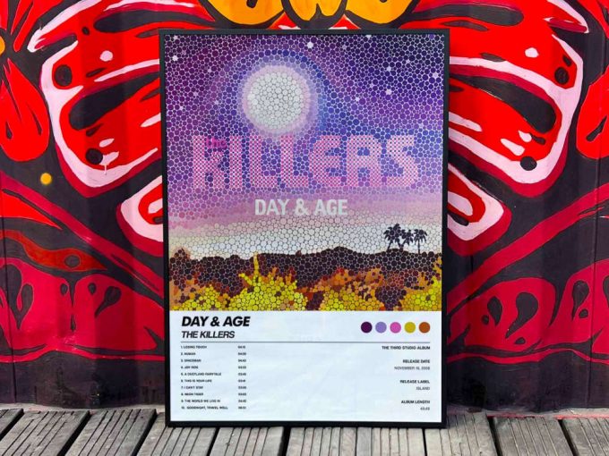 The Killers &Quot;Day And Age&Quot; Album Cover Poster For Home Room Decor #6 3