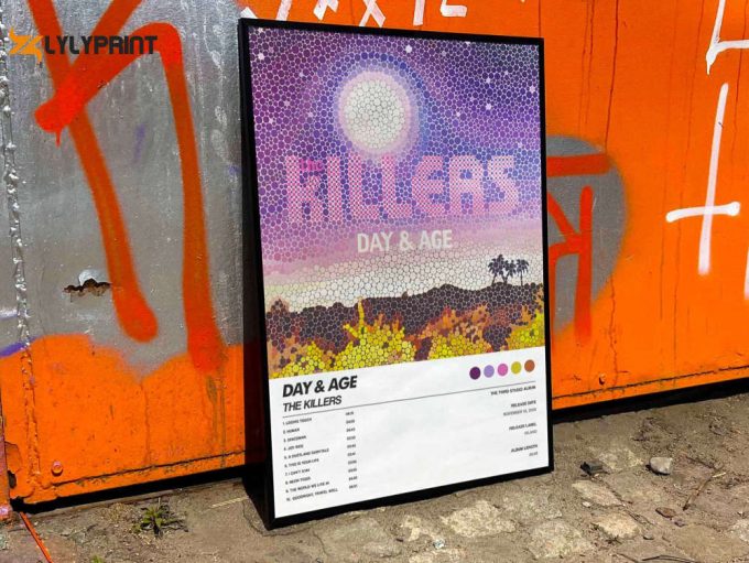 The Killers &Amp;Quot;Day And Age&Amp;Quot; Album Cover Poster For Home Room Decor #6 1