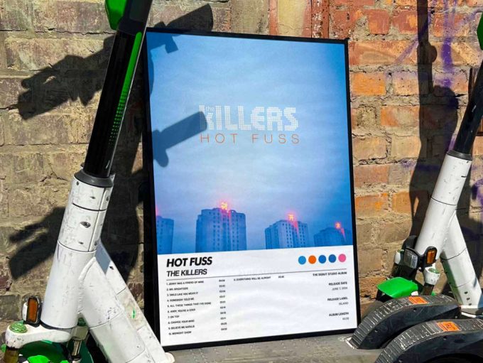 The Killers &Quot;Hot Fuss&Quot; Album Cover Poster #6 2