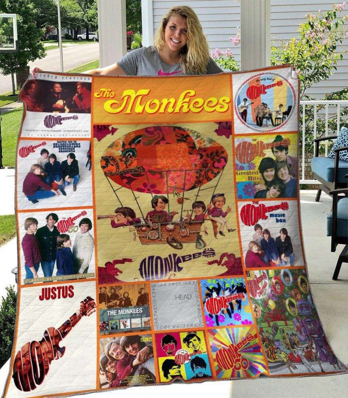 The Monkees 1 Quilt Blanket For Fans Home Decor Gift 2