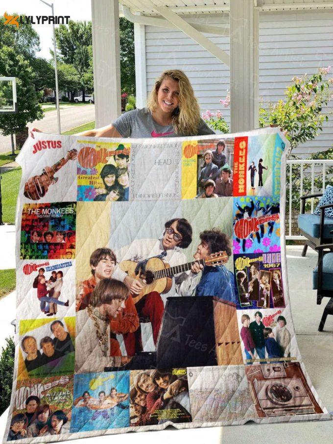 The Monkees Quilt Blanket For Fans Home Decor Gift 1