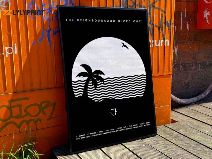 The Neighbourhood &Amp;Quot;Wiped Out&Amp;Quot; Album Cover Poster #Fac 1