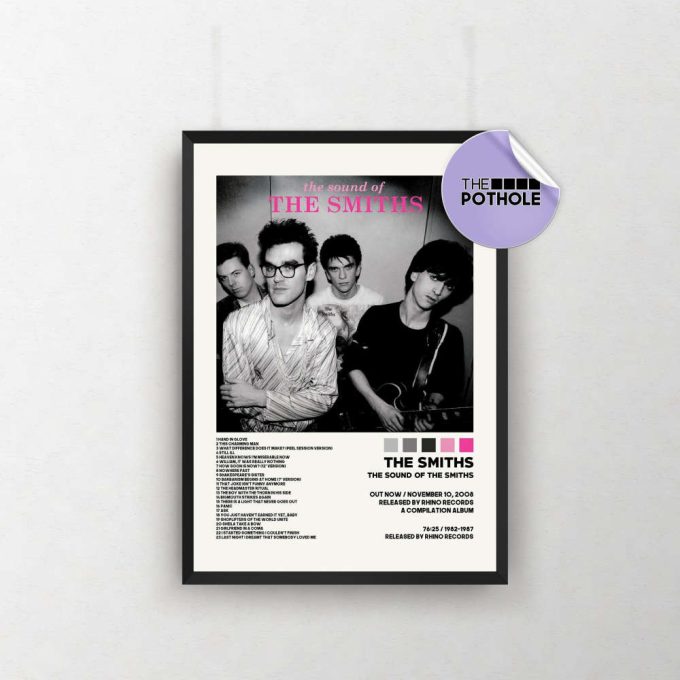 The Smiths Posters / The Sound Of The Smiths Poster / Album Cover Poster, Print Wall Art, Custom Poster, Home Decor, The Smiths 2