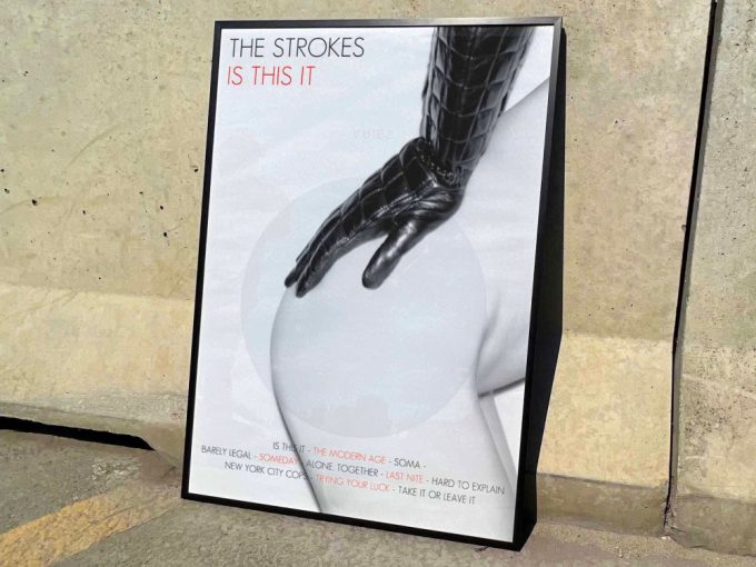 The Strokes &Quot;Is This It&Quot; Album Cover Poster #Fac 3