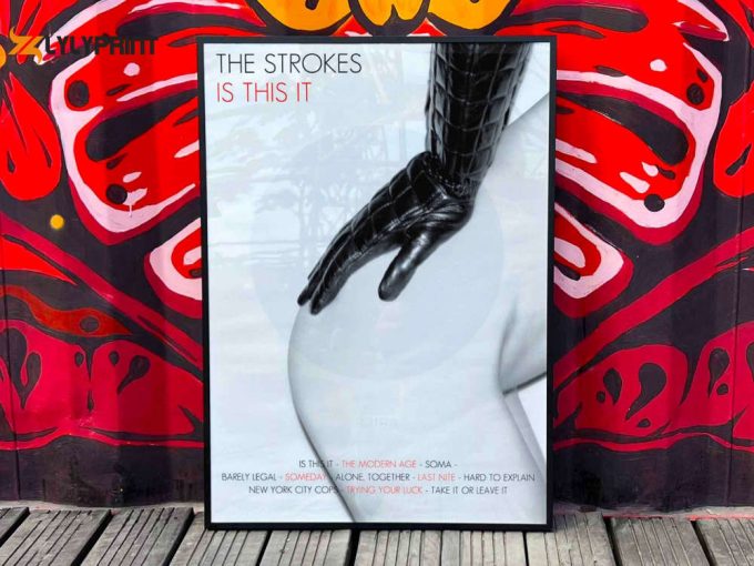The Strokes &Amp;Quot;Is This It&Amp;Quot; Album Cover Poster #Fac 1