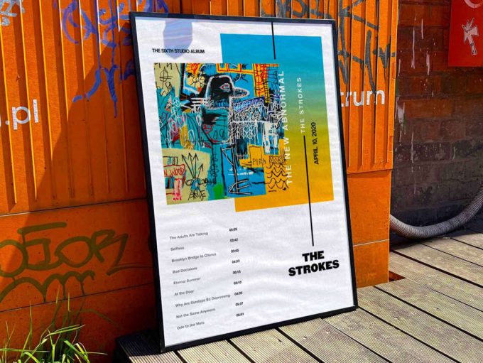 The Strokes &Quot;The New Abnormal&Quot; Album Cover Poster For Home Room Decor #3 3
