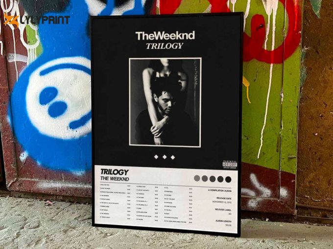 The Weeknd &Amp;Quot;Trilogy&Amp;Quot; Album Cover Poster #6 1