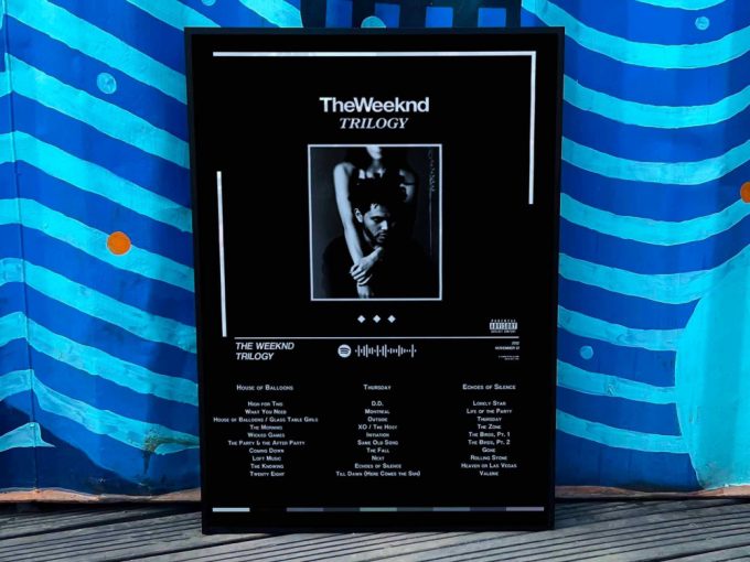 The Weeknd &Quot;Trilogy&Quot; Album Cover Poster #Custom 2