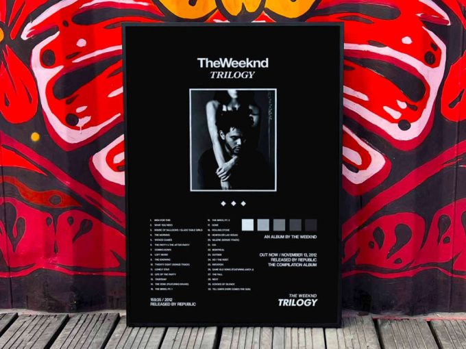 The Weeknd &Quot;Trilogy&Quot; Album Cover Poster For Home Room Decor #2 Custom 2