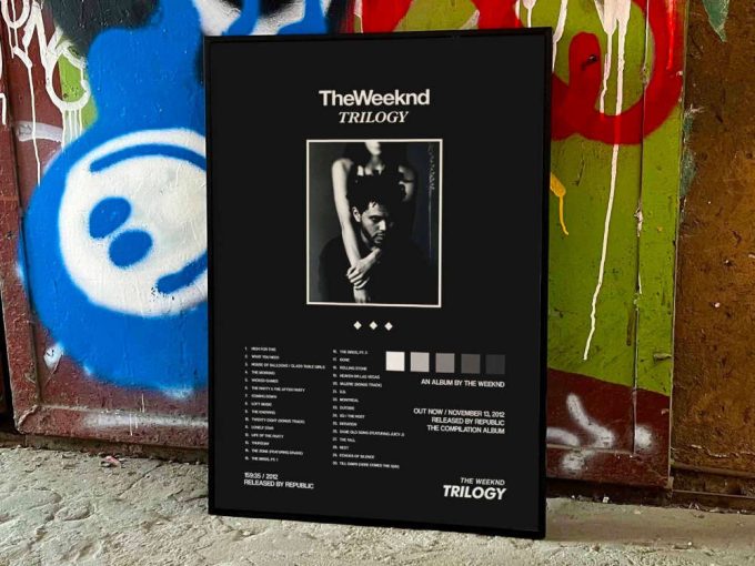 The Weeknd &Quot;Trilogy&Quot; Album Cover Poster For Home Room Decor #2 Custom 3