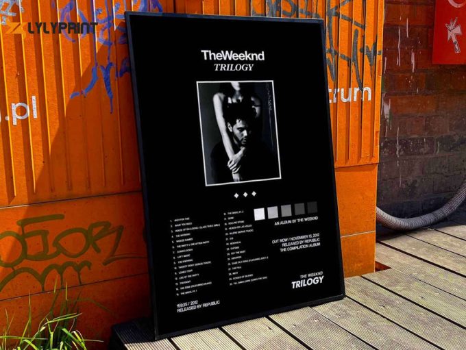 The Weeknd &Amp;Quot;Trilogy&Amp;Quot; Album Cover Poster For Home Room Decor #2 Custom 1