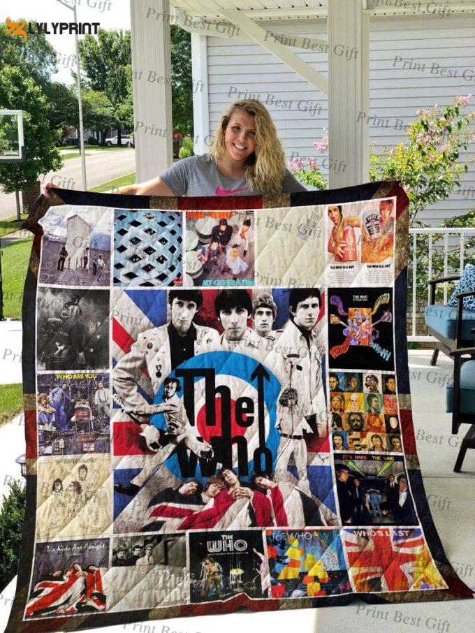 The Who 2 Quilt Blanket For Fans Home Decor Gift 1