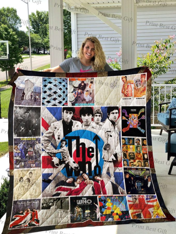 The Who 2 Quilt Blanket For Fans Home Decor Gift 2