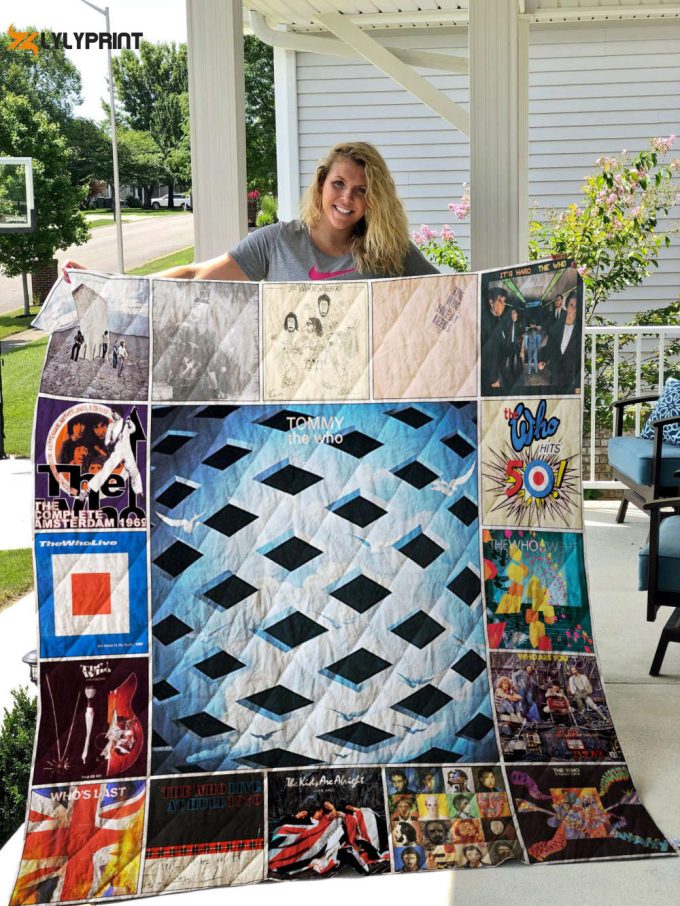 The Who Quilt Blanket For Fans Home Decor Gift 1