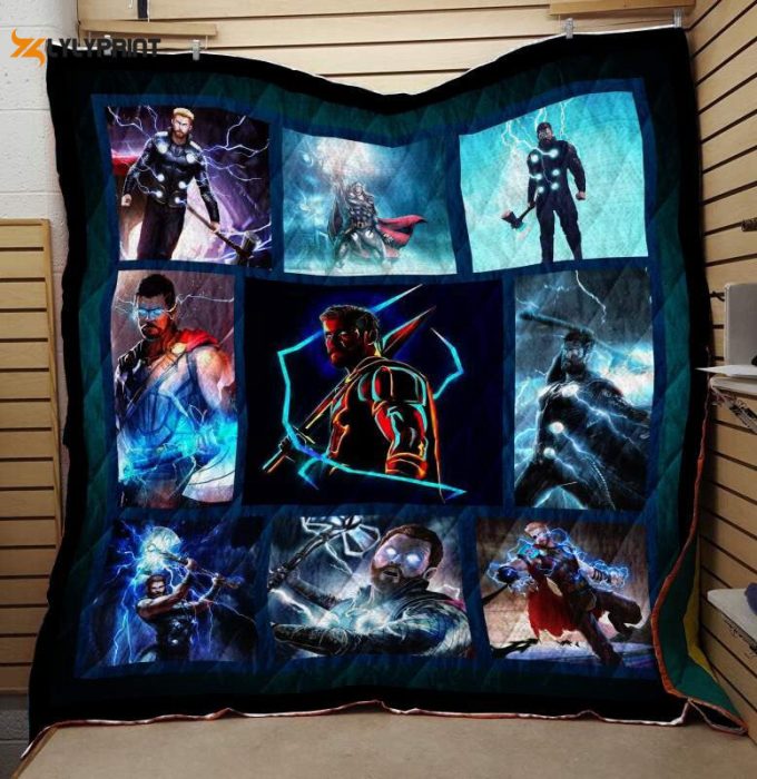 Thor Superhero 3D Customized Quilt Blanket For Fans Home Decor Gift 1
