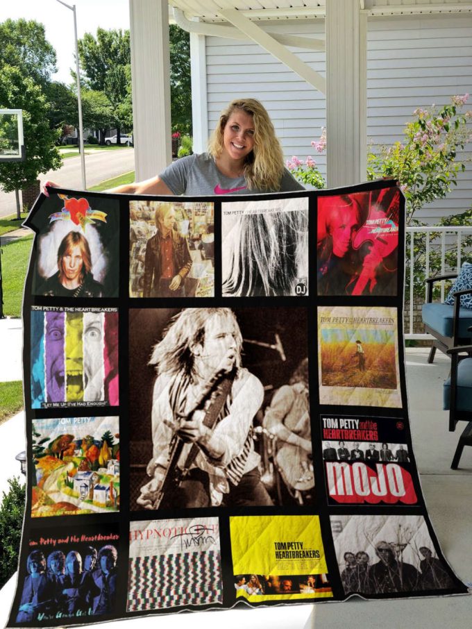 Tom Petty Heartbreakers Quilt Blanket For Fans Home Decor Gift 2
