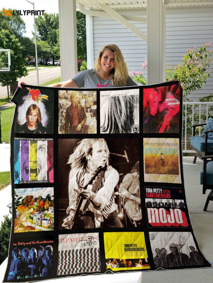 Tom Petty Heartbreakers Quilt Blanket For Fans Home Decor Gift 1