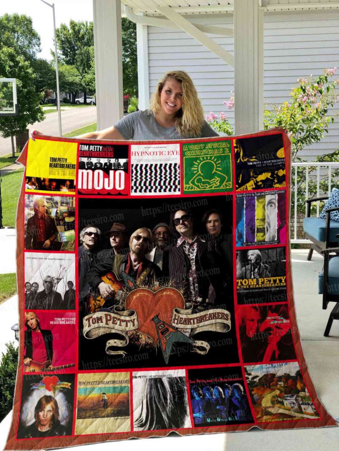 Tom Petty Heartbreakers Quilt Blanket For Fans Home Decor Gift 3