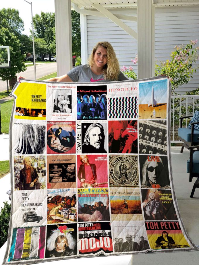 Tom Petty Heartbreakers Quilt Blanket For Fans Home Decor Gift 2