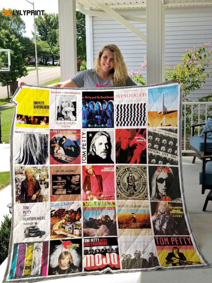 Tom Petty Heartbreakers Quilt Blanket For Fans Home Decor Gift 1