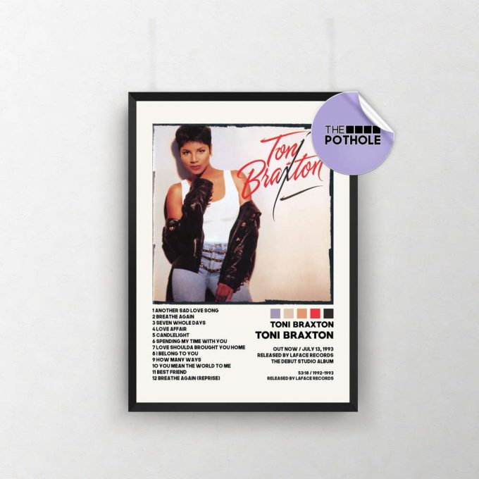 Toni Braxton Posters / Toni Braxton Poster, Toni Braxton, Album Cover Poster, Poster Print Wall Art, Music Poster, Home Decor 2