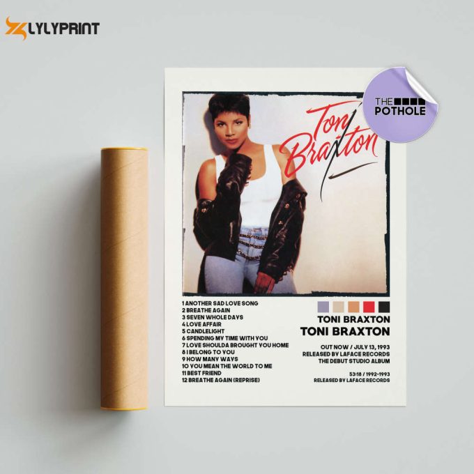 Toni Braxton Posters / Toni Braxton Poster, Toni Braxton, Album Cover Poster, Poster Print Wall Art, Music Poster, Home Decor 1
