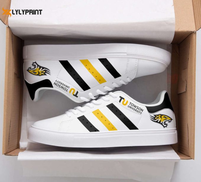 Towson University Skate Shoes For Men Women Fans Gift 1