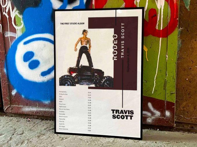 Travis Scott &Quot;Rodeo&Quot; Album Cover Poster #3 3