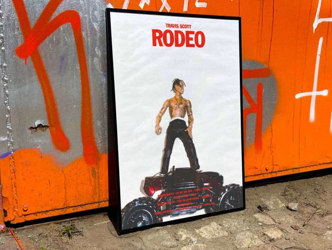 Travis Scott &Quot;Rodeo&Quot; Album Cover Poster For Home Room Decor #Fac 3