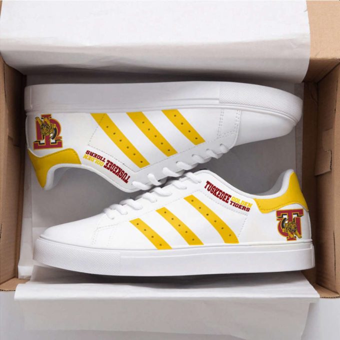 Tuskegee Golden Tigers 3 Skate Shoes For Men Women Fans Gift 2