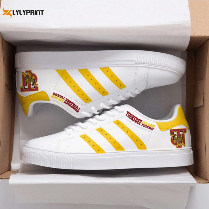 Tuskegee Golden Tigers 3 Skate Shoes For Men Women Fans Gift 1