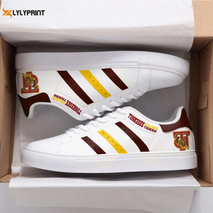 Tuskegee Golden Tigers 4 Skate Shoes For Men Women Fans Gift 1