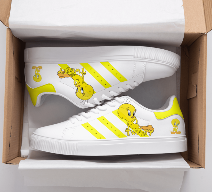 Tweety Bird Skate Shoes For Men Women Fans Gift 2