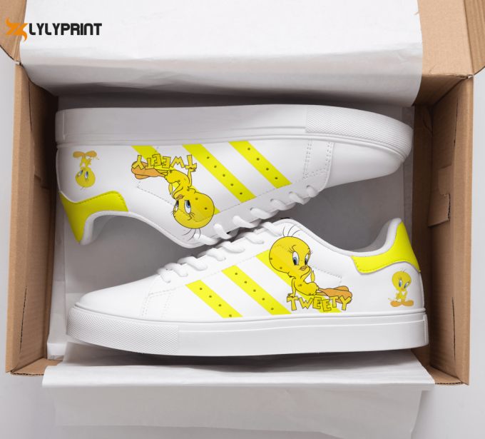 Tweety Bird Skate Shoes For Men Women Fans Gift 1