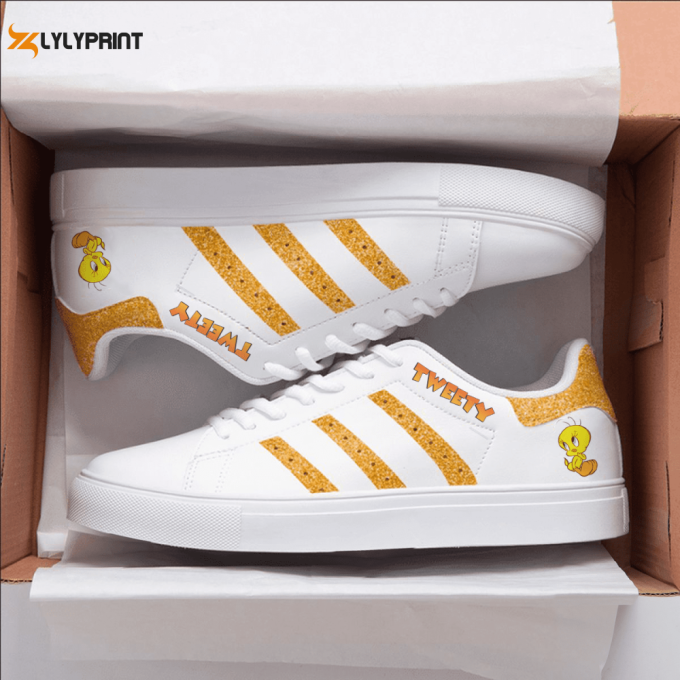 Tweety Bird Skate Shoes For Men Women Fans Gift 1