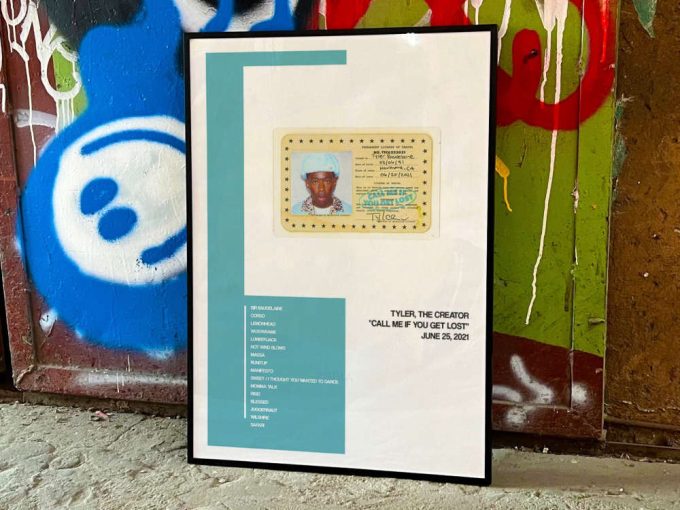 Tyler The Creator &Quot;Call Me If You Get Lost&Quot; Album Cover Poster 5