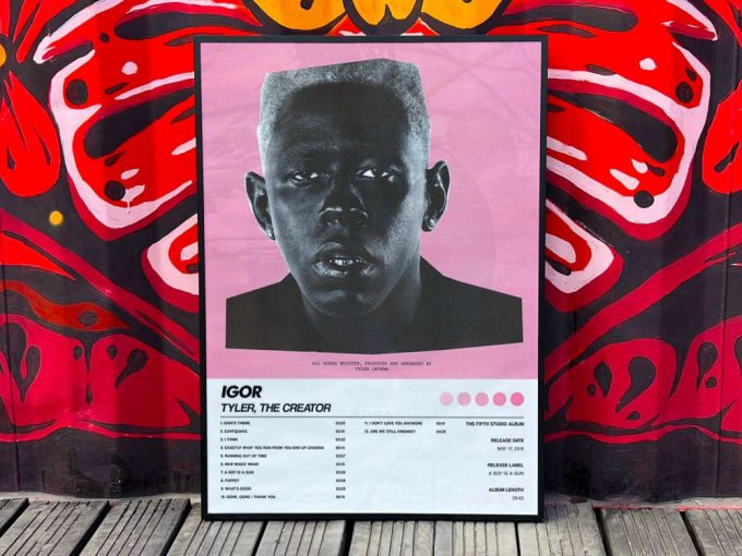 Tyler The Creator &Quot;Igor&Quot;Album Cover Poster For Home Room Decor 3
