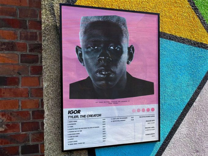 Tyler The Creator &Quot;Igor&Quot;Album Cover Poster For Home Room Decor 5