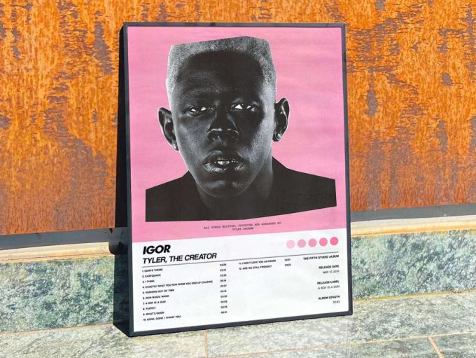 Tyler The Creator &Quot;Igor&Quot;Album Cover Poster For Home Room Decor 9