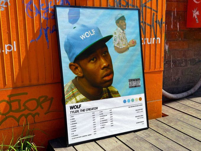 Tyler The Creator &Quot;Wolf&Quot; Album Cover Poster For Home Room Decor 5