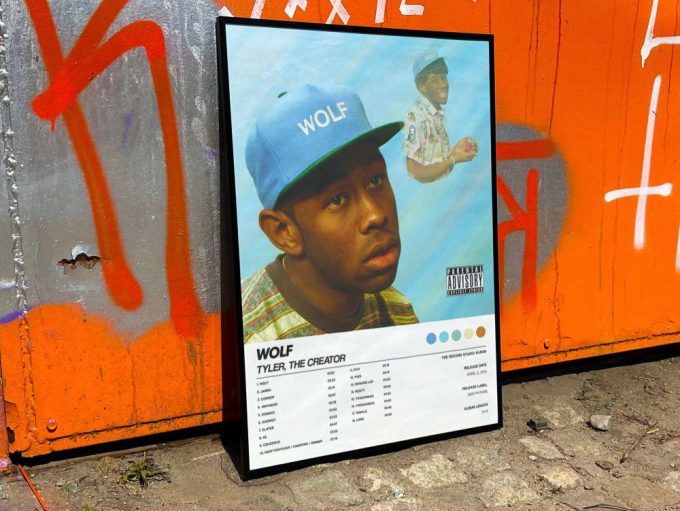 Tyler The Creator &Quot;Wolf&Quot; Album Cover Poster For Home Room Decor 7