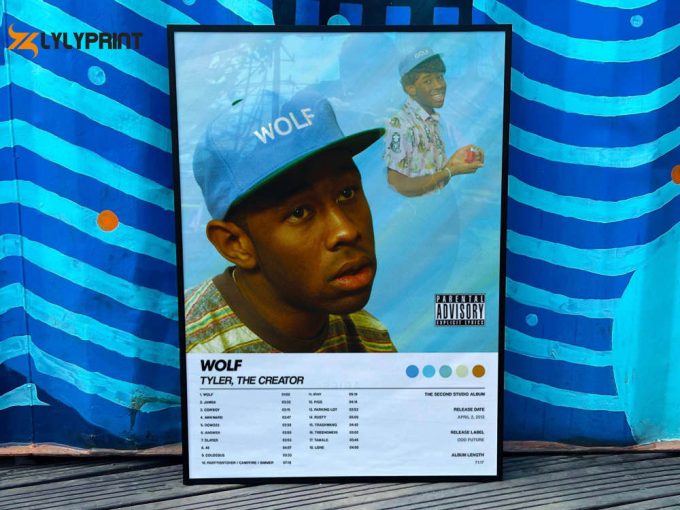 Tyler The Creator &Amp;Quot;Wolf&Amp;Quot; Album Cover Poster For Home Room Decor 1