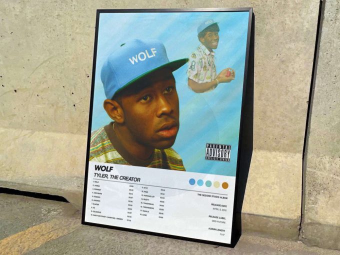 Tyler The Creator &Quot;Wolf&Quot; Album Cover Poster For Home Room Decor 8