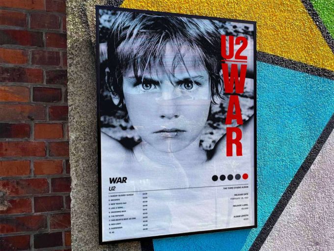 U2 &Quot;War&Quot; Album Cover Poster #6 3