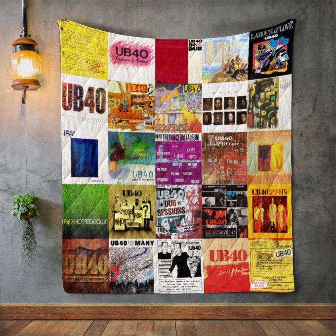 Ub40 Quilt Blanket For Fans Home Decor Gift 2