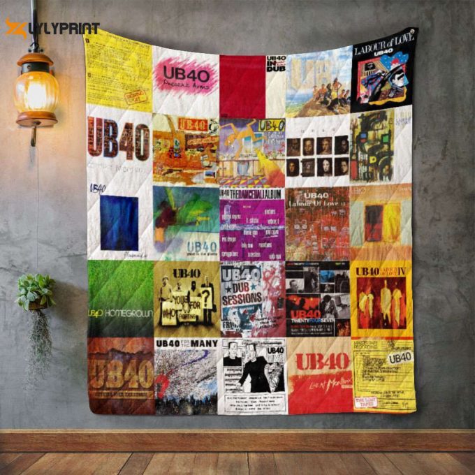 Ub40 Quilt Blanket For Fans Home Decor Gift 1