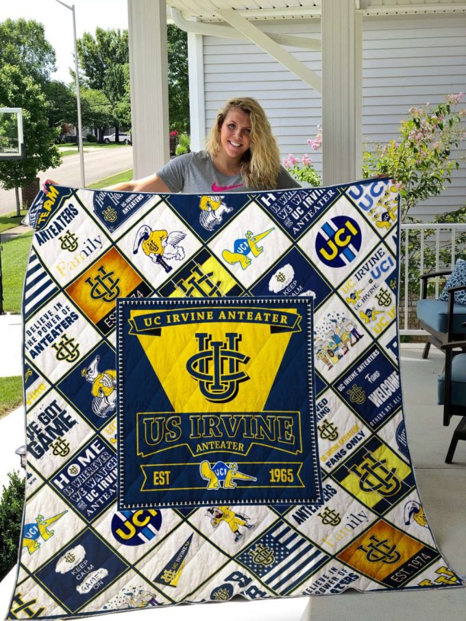 Uc Irvine Anteaters Quilt Blanket For Fans Home Decor Gift 2