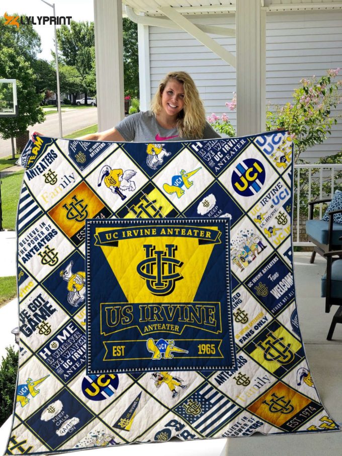 Uc Irvine Anteaters Quilt Blanket For Fans Home Decor Gift 1