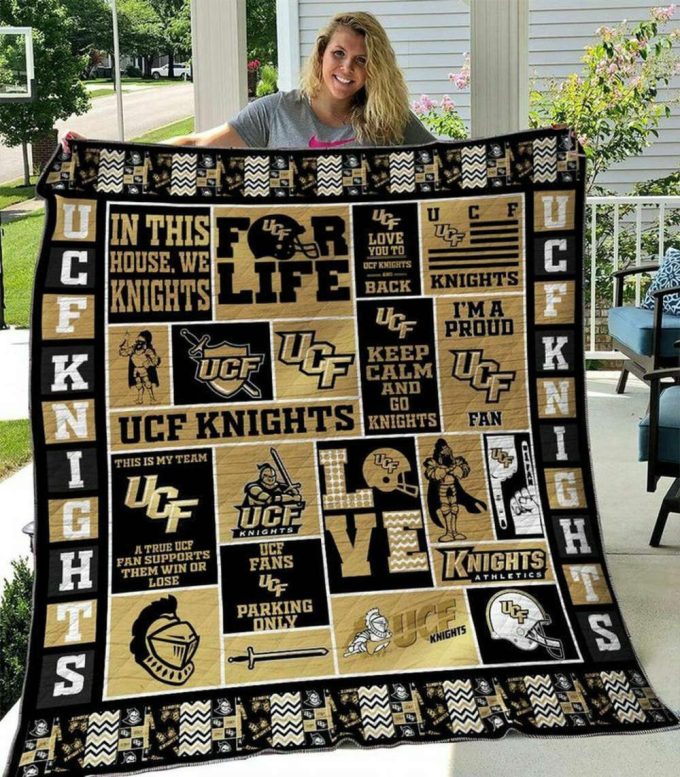 Ucf Knights 2 Quilt Blanket For Fans Home Decor Gift 2