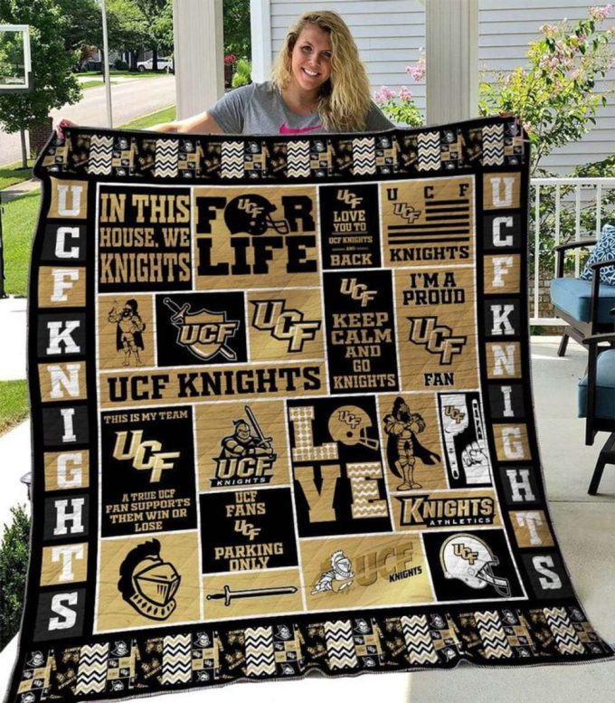 Ucf Knights 3 Quilt Blanket For Fans Home Decor Gift 2